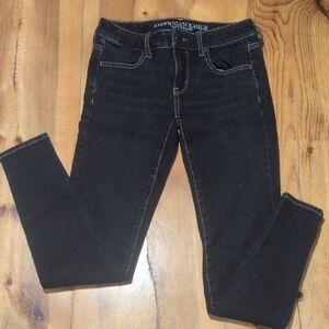 American Eagle Outfitters Junior's Dark Jeans